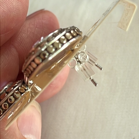 Amethyst stud Earring & Necklace Pendant Set - Picture 3 of 6